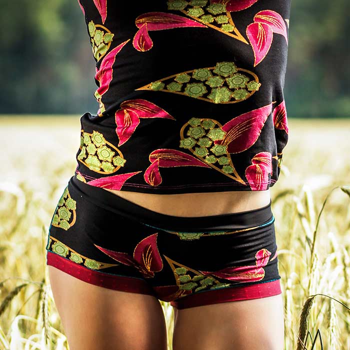 6er Set Damen Slips Baumwolle Frauen Unterhose mit Spitze kaufen bei   - Material Baumwolle 95%, Elasthan 5%