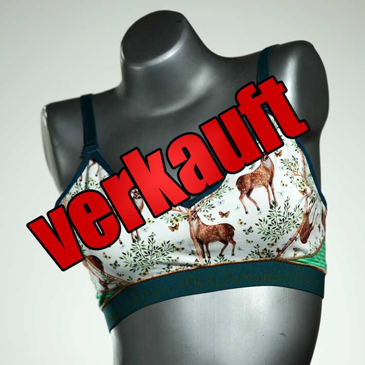 nachhaltige handgemachte bequeme sexy BH, Büsternhalter aus Baumwolle, Damenunterwäsche