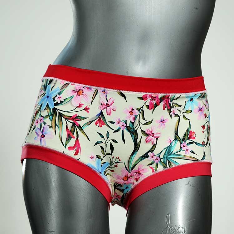 süße preiswerte ökologische gemusterte Bikini Hose, sportliche Bademode für Damen thumbnail
