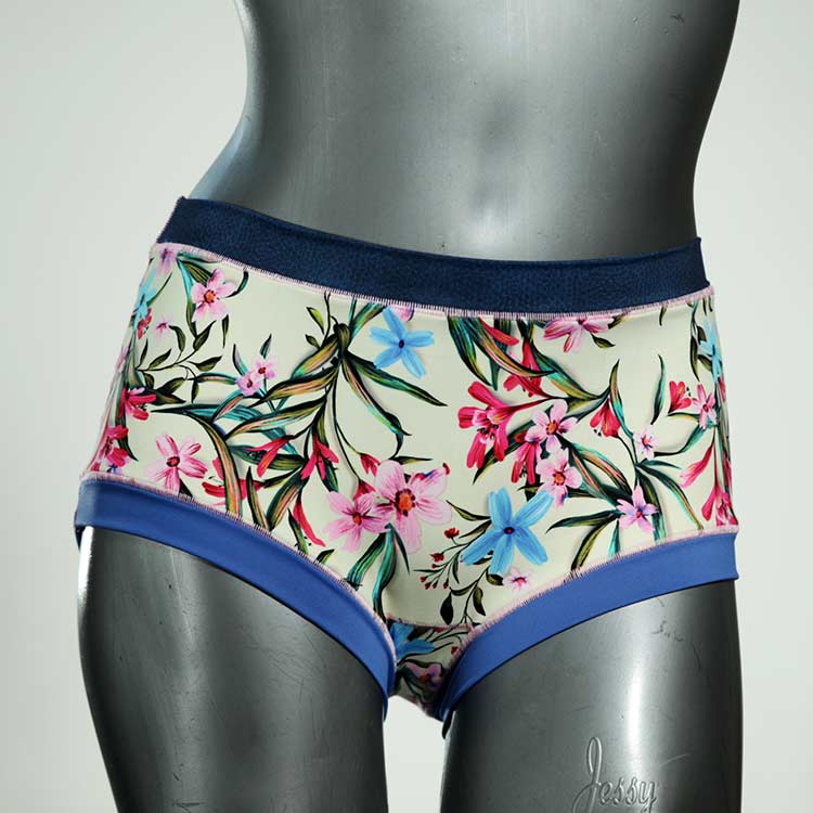 attraktive bunte preiswerte ökologische Bikini Hose, sportliche Bademode für Damen