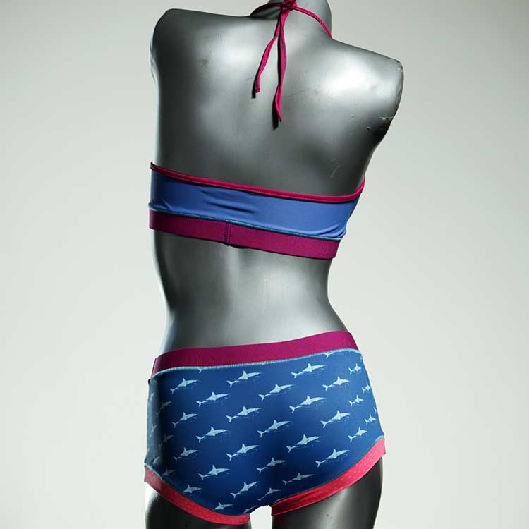 ökologische farbige günstige attraktive Bikini Set, sportliche Bademode für Damen