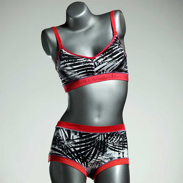 gemusterte sexy preiswerte handgemachte Bikini Set, sportliche Bademode für Damen thumbnail