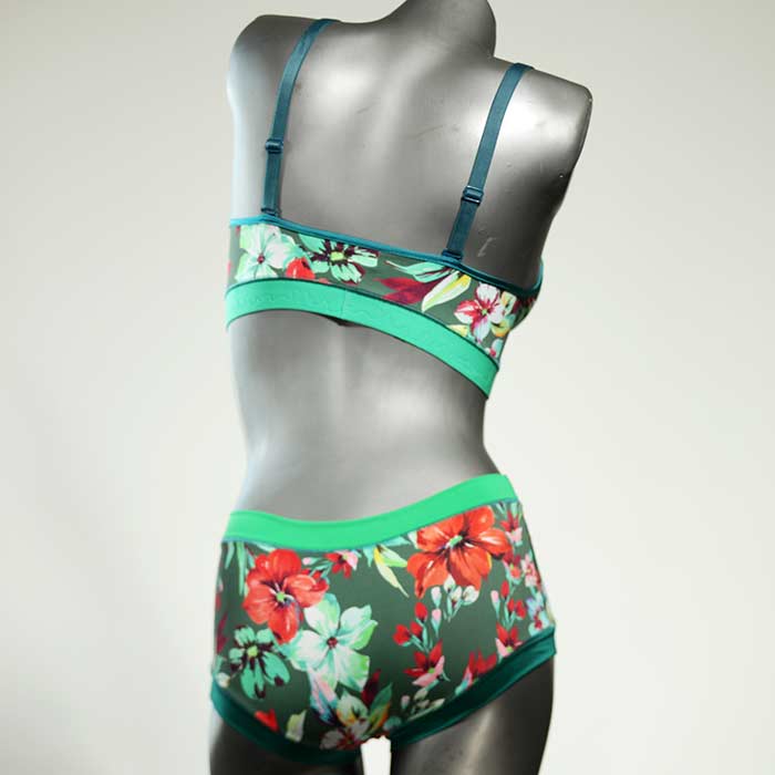 attraktive farbige ökologische günstige Bikini Set, sportliche Bademode für Damen