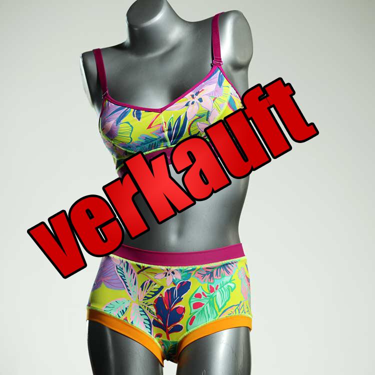 handgemachte süße ökologische farbige Bikini Set, sportliche Bademode für Damen