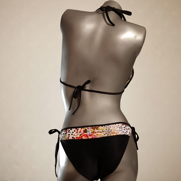 günstige attraktive preiswerte gemusterte Triangel Bikini Set, Bademode für Damen thumbnail