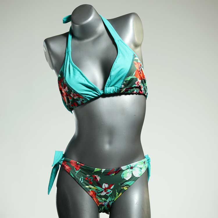 nachhaltige farbige süße attraktive Triangel Bikini Set, Bademode für Damen