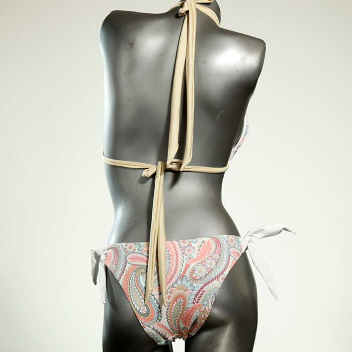 süße günstige schöne gemusterte Triangel Bikini Set, Bademode für Damen