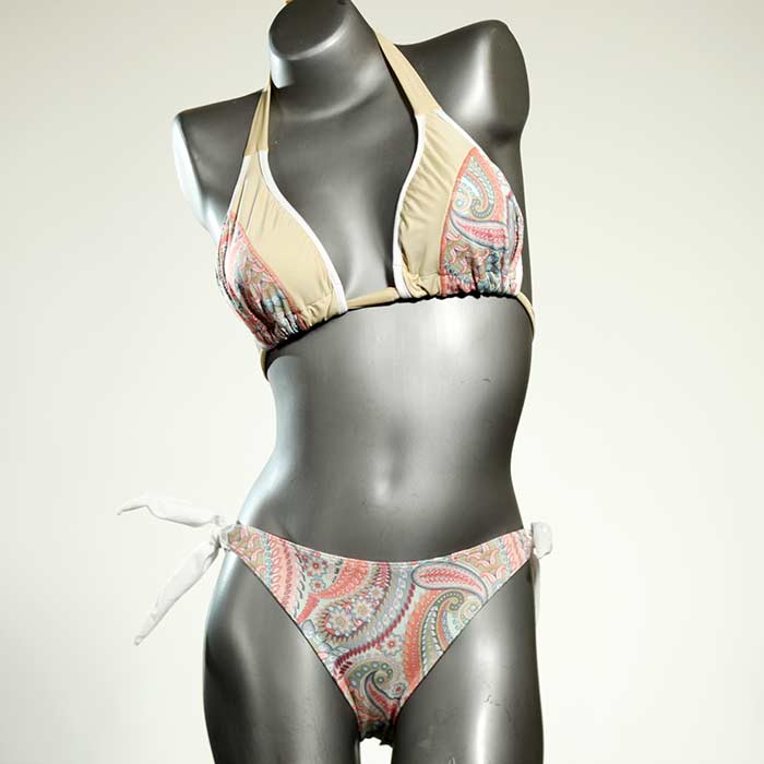 MERSARIPHY Womens Solid Color Thong Bikini Set Skimpy Triangle Underwear