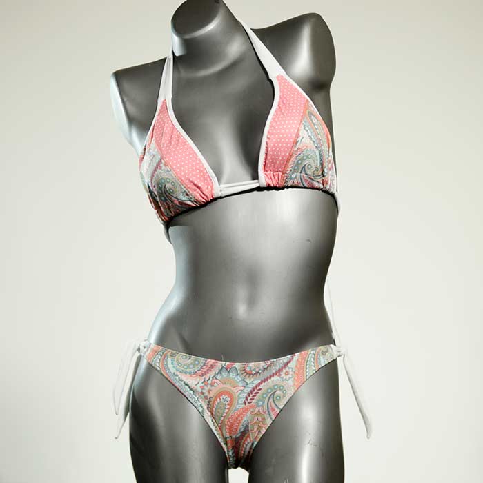 ökologische bunte süße preiswerte Triangel Bikini Set, Bademode für Damen