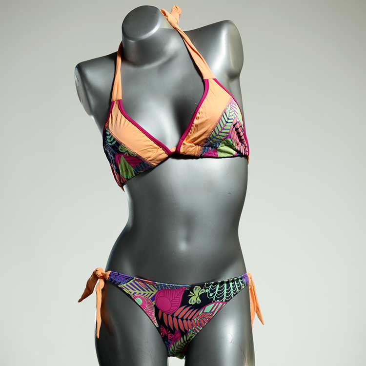 attraktive nachhaltige ökologische süße Triangel Bikini Set, Bademode für Damen