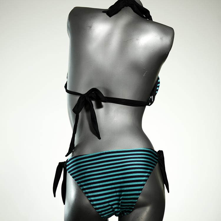 günstige nachhaltige bequeme handgemachte Triangel Bikini Set, Bademode für Damen