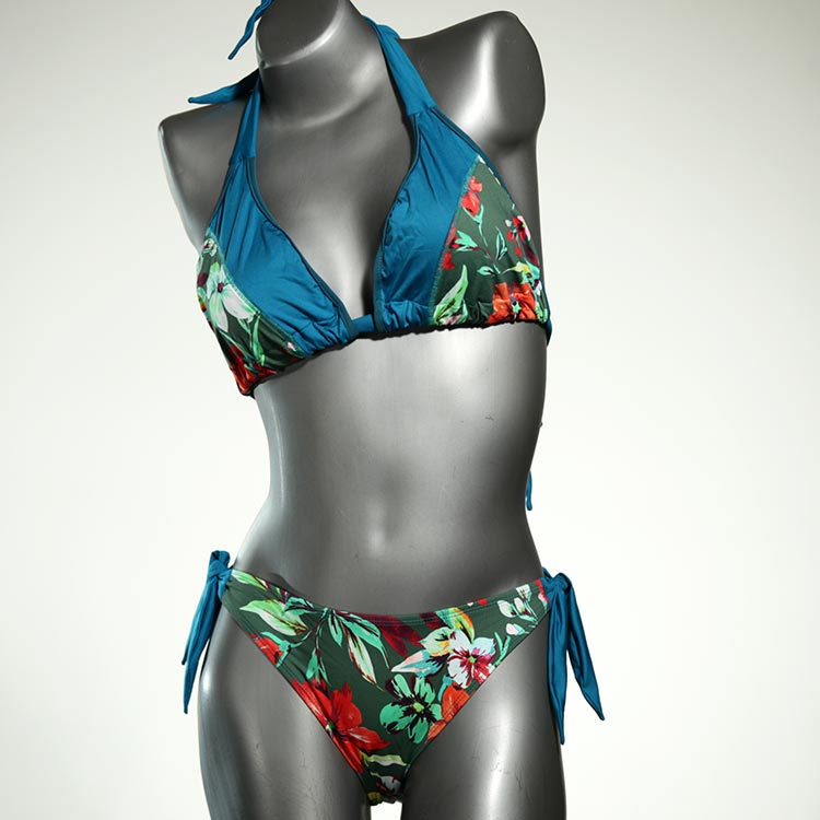 preiswerte ökologische schöne attraktive Triangel Bikini Set, Bademode für Damen thumbnail
