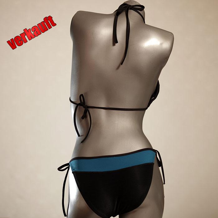 nachhaltige ökologische sexy handgemachte Triangel Bikini Set, Bademode für Damen