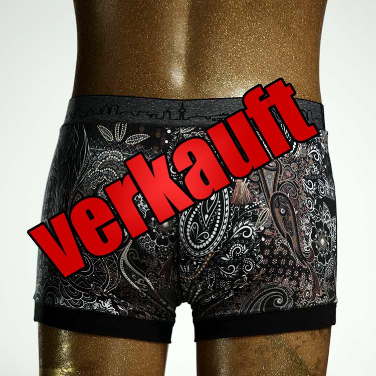 attraktiver farbiger sexy nachhaltiger Herrenshort, Unterwäsche aus Biobaumwolle für Herren