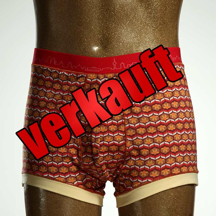 farbiger bunter attraktiver sexy Herrenshort, Unterwäsche aus Biobaumwolle für Herren