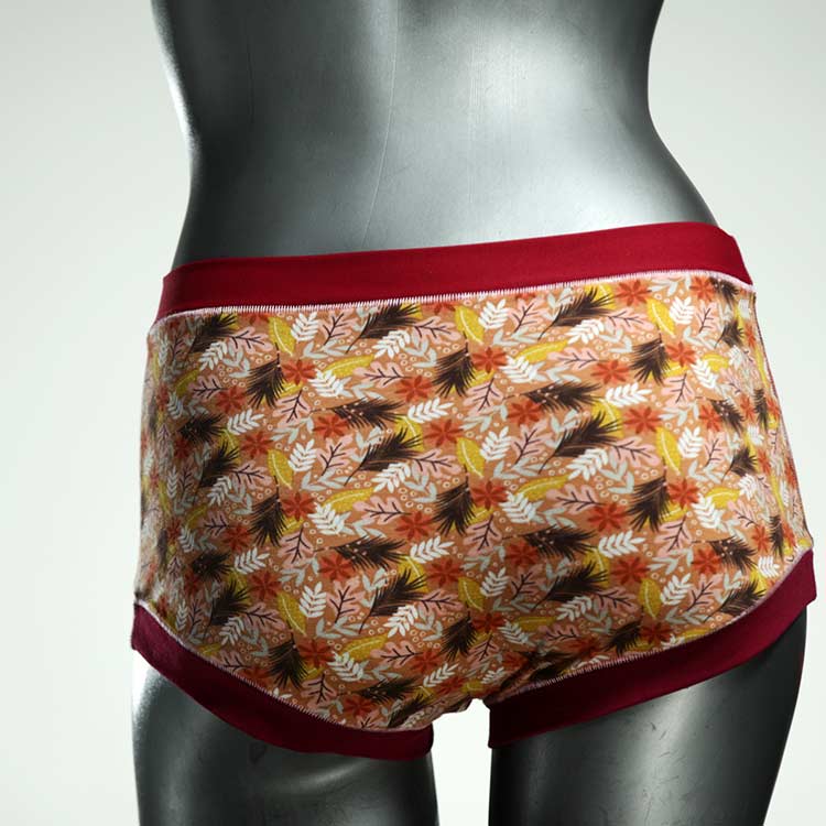 handgemachte ökologische bequeme schöne Hotpant aus Biobaumwolle, Unterwäsche für Damen