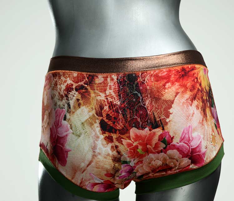 süße sexy bunte handgemachte Hotpant aus Biobaumwolle, Unterwäsche für Damen