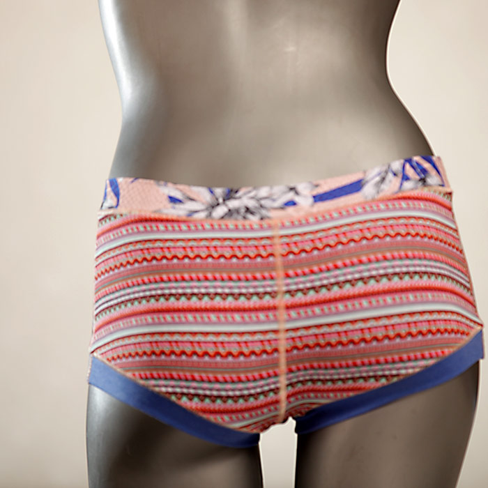  sweet patterned handmade ecologic cotton Hotpant - Hipster for women thumbnail