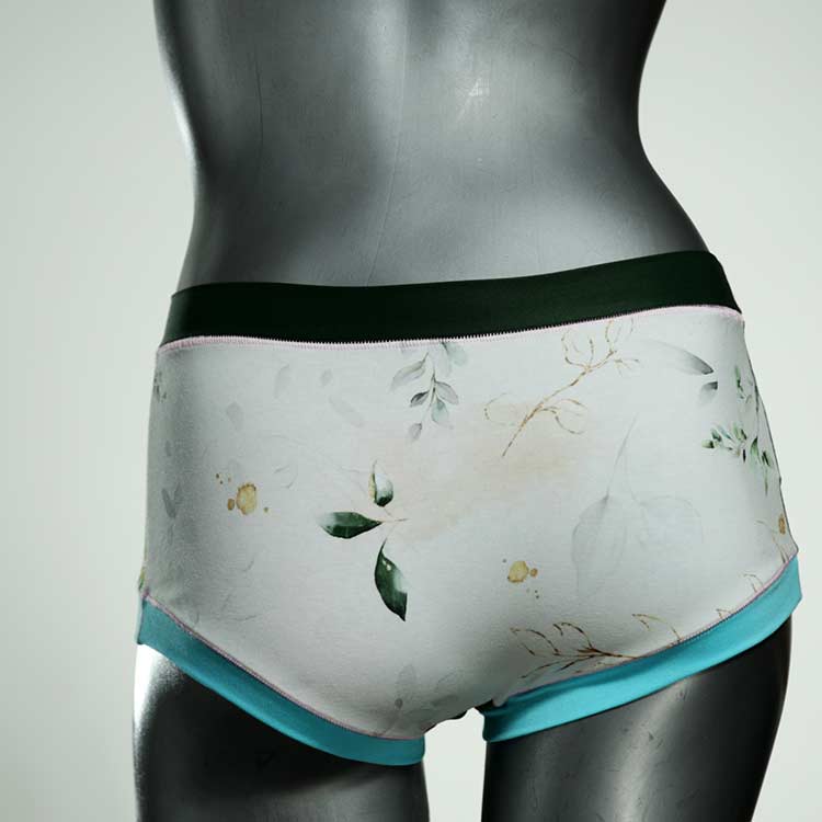 attraktive bunte schöne handgemachte Hotpant aus Biobaumwolle, Unterwäsche für Damen