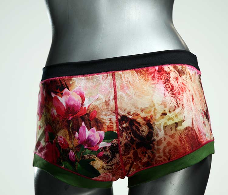farbige bunte attraktive günstige Hotpant aus Biobaumwolle, Unterwäsche für Damen thumbnail
