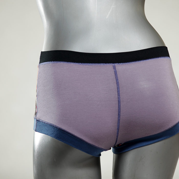 farbige schöne sexy bunte Hotpant aus Biobaumwolle, Unterwäsche für Damen thumbnail