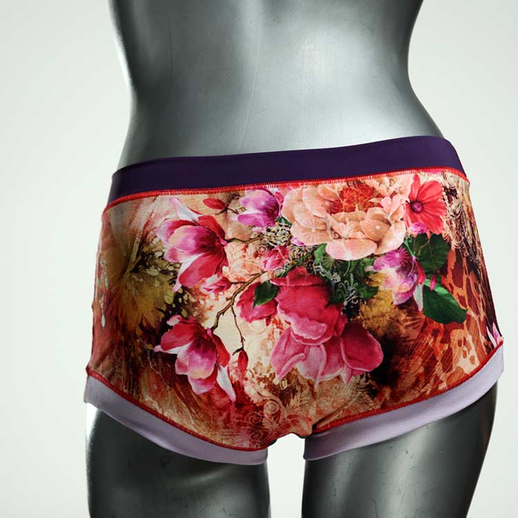 gemusterte attraktive süße sexy Hotpant aus Biobaumwolle, Unterwäsche für Damen thumbnail