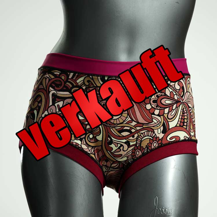 bunte günstige farbige sexy Hotpant aus Biobaumwolle, Unterwäsche für Damen