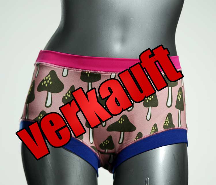 günstige preiswerte schöne bunte Hotpant aus Biobaumwolle, Unterwäsche für Damen