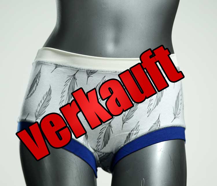 ökologische nachhaltige bequeme bunte Hotpant aus Biobaumwolle, Unterwäsche für Damen