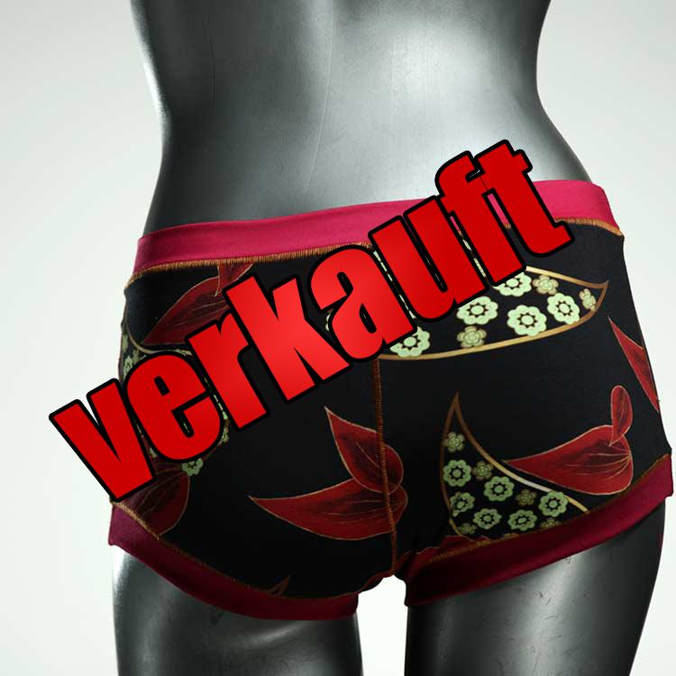 bequeme handgemachte sexy preiswerte Hotpant aus Biobaumwolle, Unterwäsche für Damen