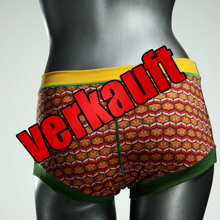 sexy gemusterte süße schöne Hotpant aus Biobaumwolle, Unterwäsche für Damen