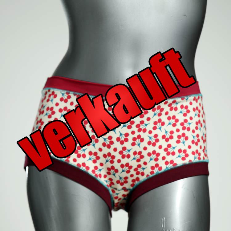 farbige sexy handgemachte preiswerte Hotpant aus Biobaumwolle, Unterwäsche für Damen