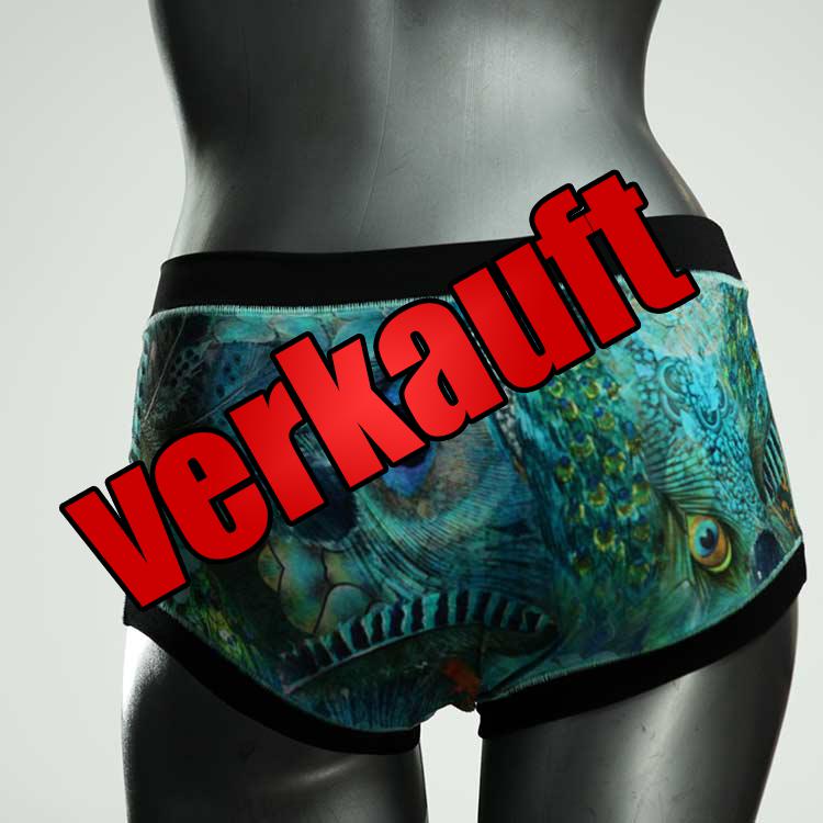 preiswerte bunte bequeme schöne Hotpant aus Biobaumwolle, Unterwäsche für Damen