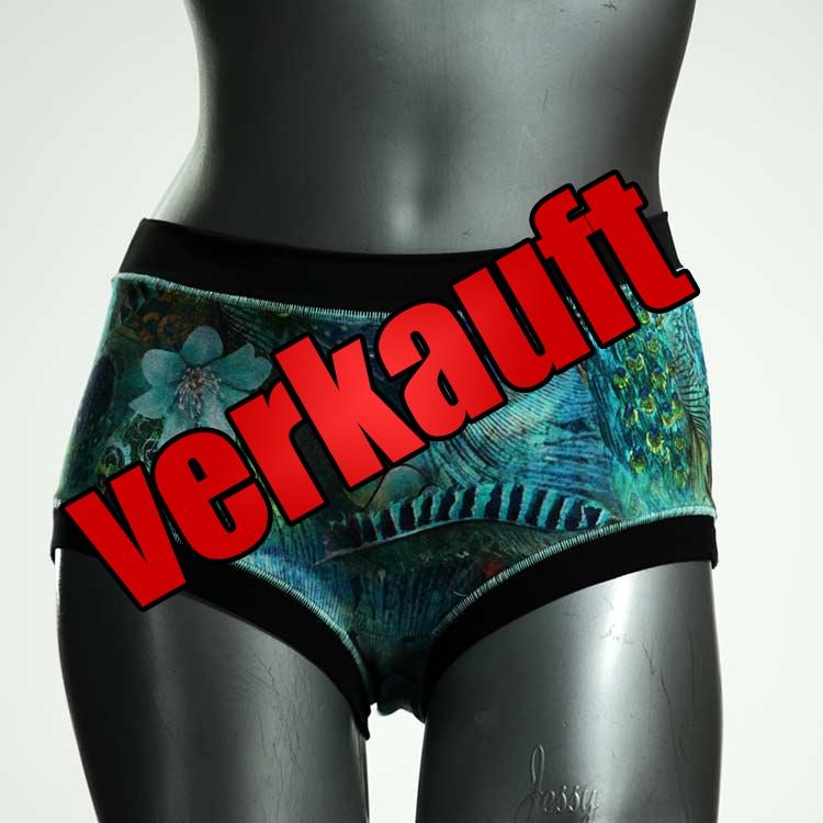 preiswerte bunte bequeme schöne Hotpant aus Biobaumwolle, Unterwäsche für Damen