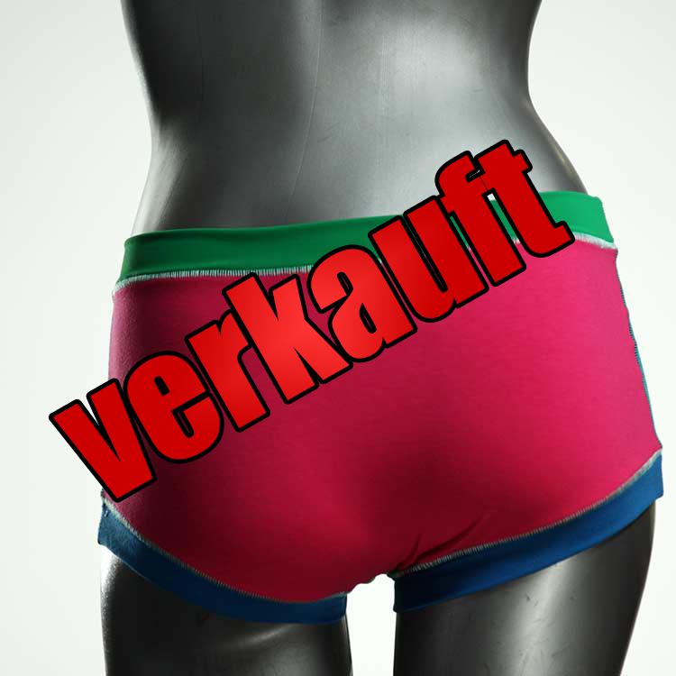 günstige farbige preiswerte attraktive Hotpant aus Biobaumwolle, Unterwäsche für Damen