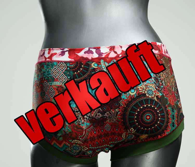 handgemachte günstige attraktive nachhaltige Hotpant aus Biobaumwolle, Unterwäsche für Damen