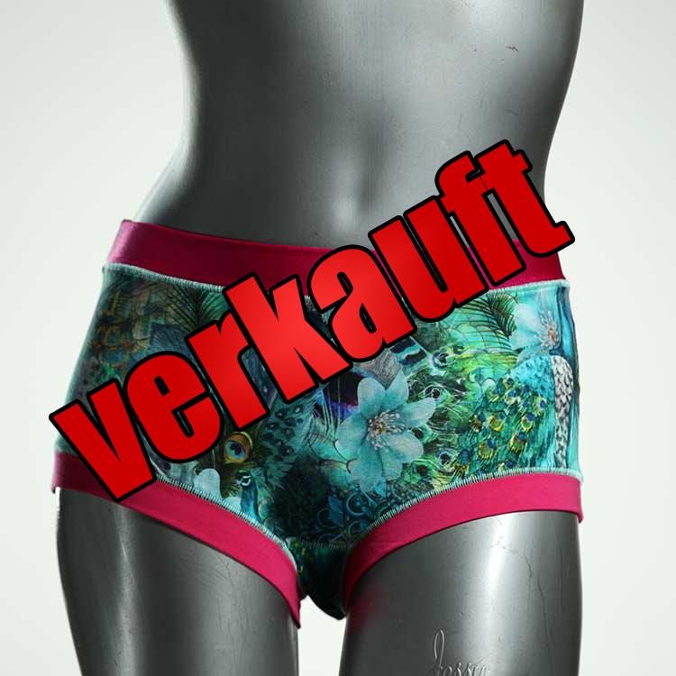 bunte sexy attraktive schöne Hotpant aus Biobaumwolle, Unterwäsche für Damen