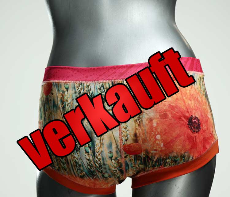 sexy günstige farbige handgemachte Hotpant aus Biobaumwolle, Unterwäsche für Damen