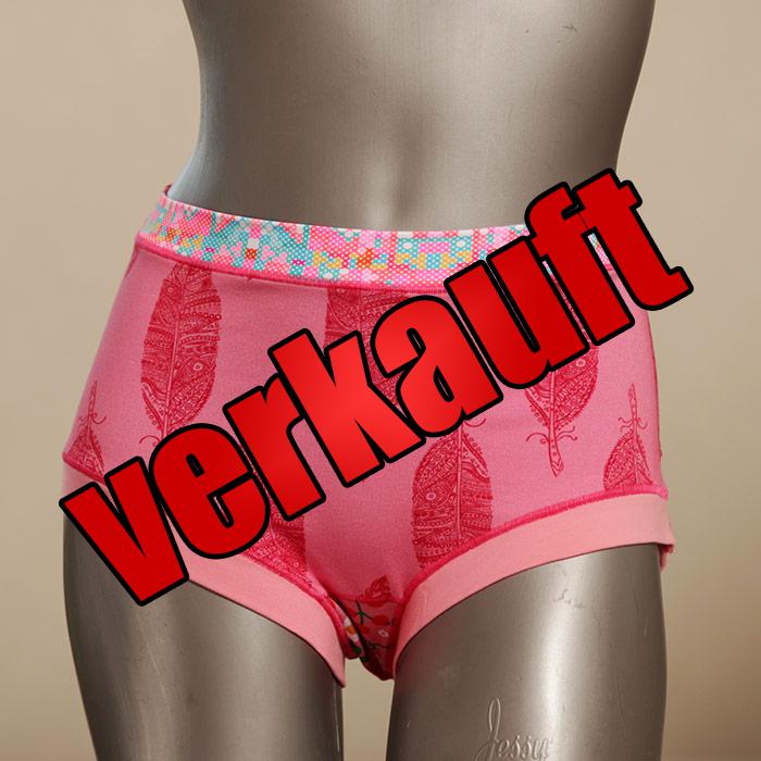  GOTS-zertifizierte reizende bunte Hotpant - Hipster - Unterhose für Damen aus Biobaumwolle für Damen