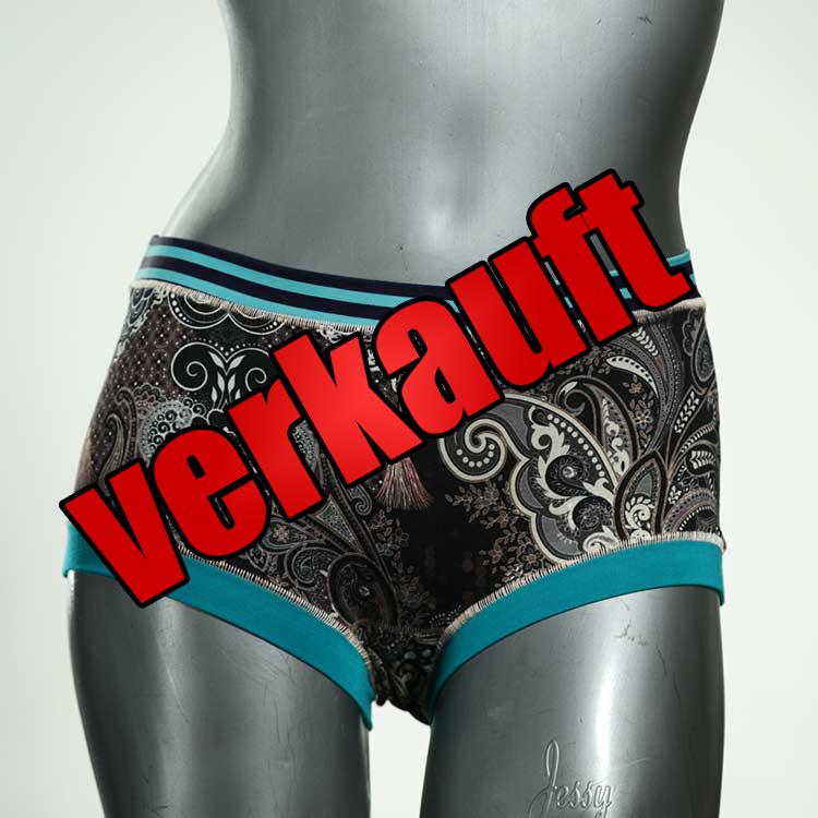 günstige sexy attraktive bunte Hotpant aus Biobaumwolle, Unterwäsche für Damen