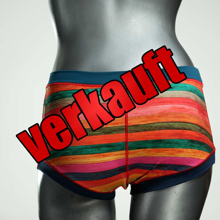 bequeme handgemachte farbige sexy Hotpant aus Biobaumwolle, Unterwäsche für Damen
