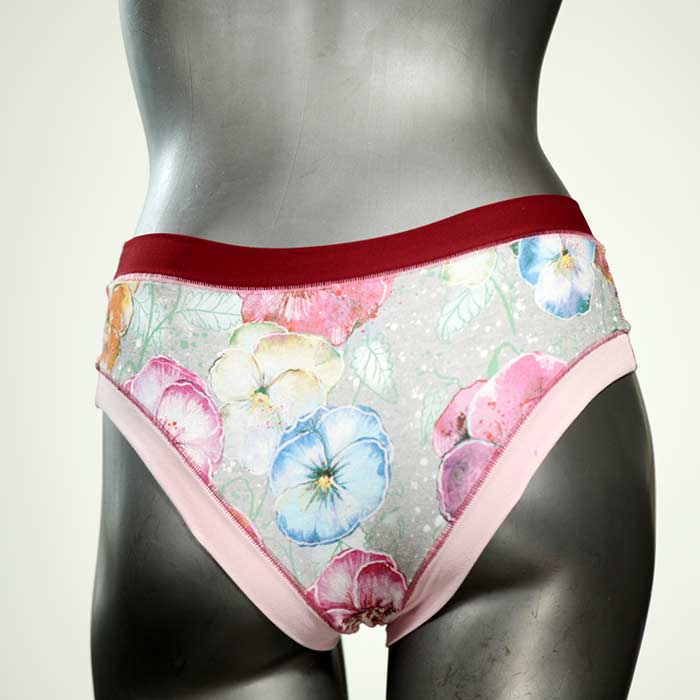 attraktive handgemachte preiswerte bunte Panty aus Biobaumwolle, Unterwäsche für Damen