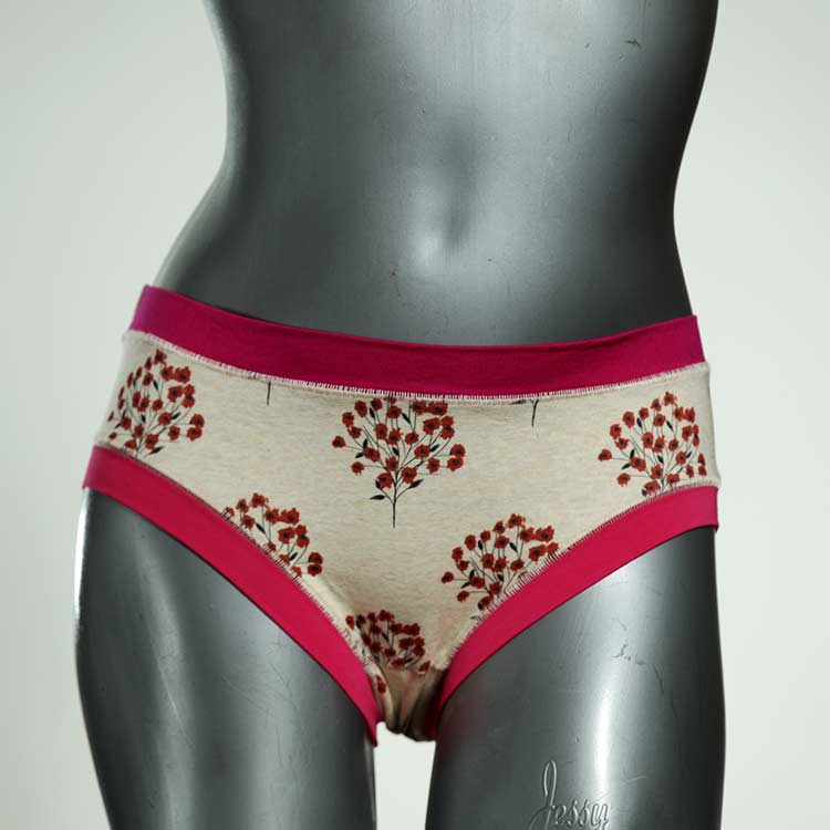 schöne farbige bunte attraktive Panty aus Biobaumwolle, Unterwäsche für Damen