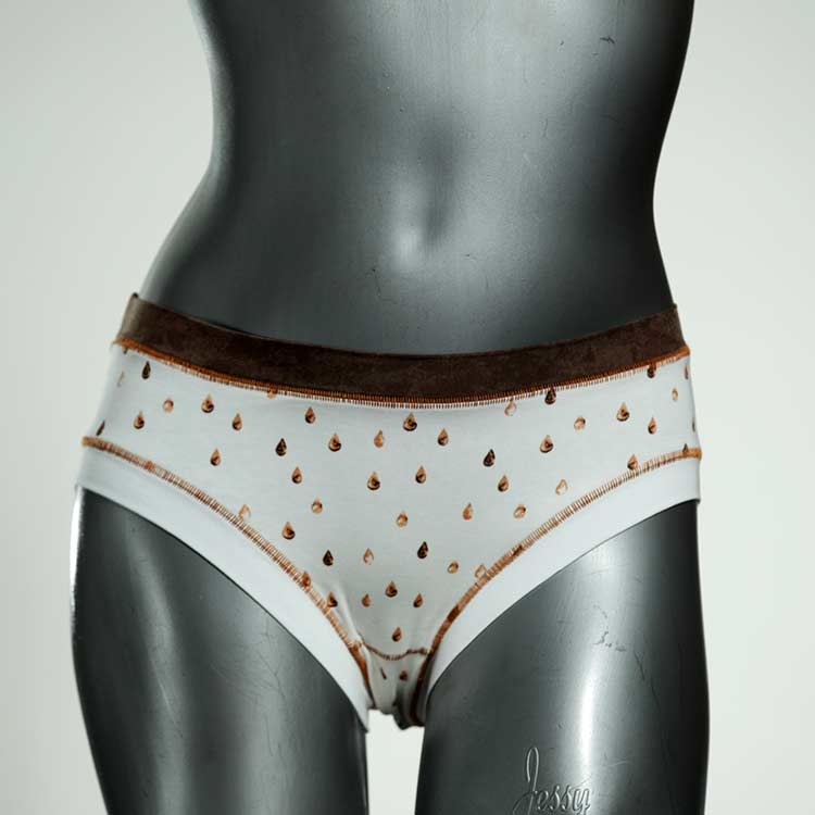 bequeme sexy preiswerte gemusterte Panty aus Biobaumwolle, Unterwäsche für Damen thumbnail