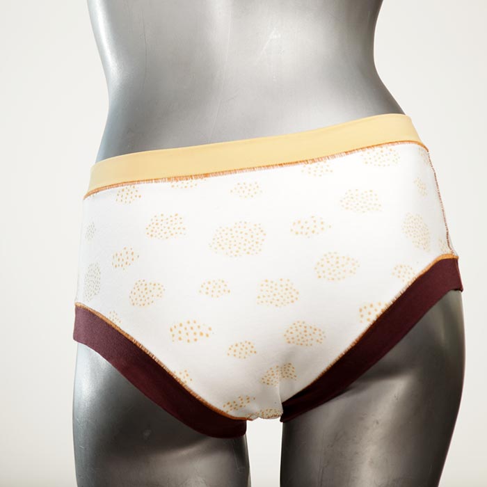 bunte handgemachte ökologische bequeme Panty aus Biobaumwolle, Unterwäsche für Damen
