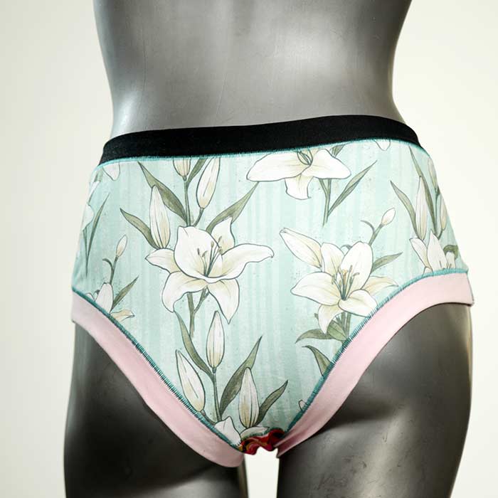 sexy ökologische bunte günstige Panty aus Biobaumwolle, Unterwäsche für Damen