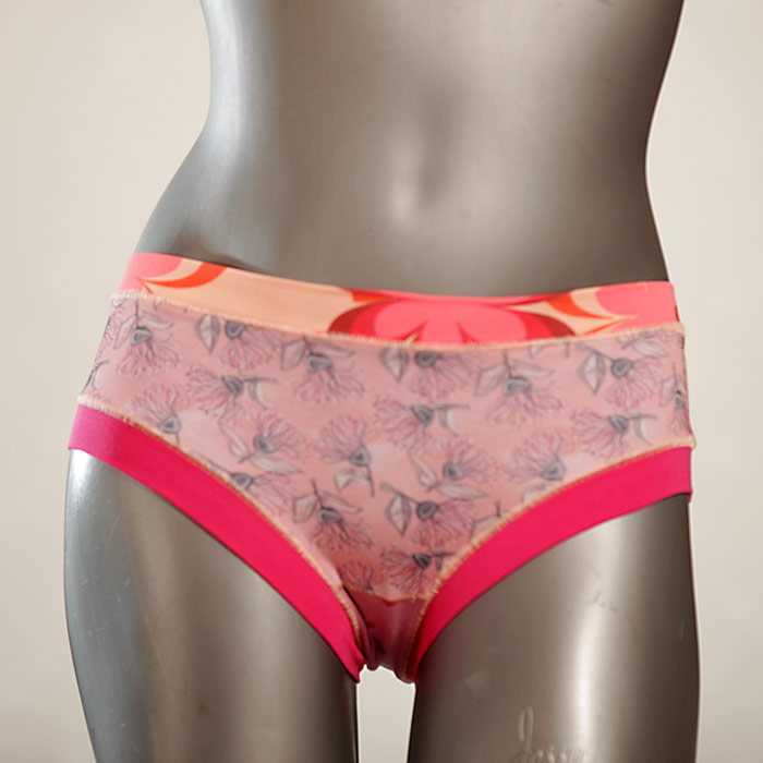 nachhaltige handgemachte gemusterte attraktive Panty aus Biobaumwolle, Unterwäsche für Damen