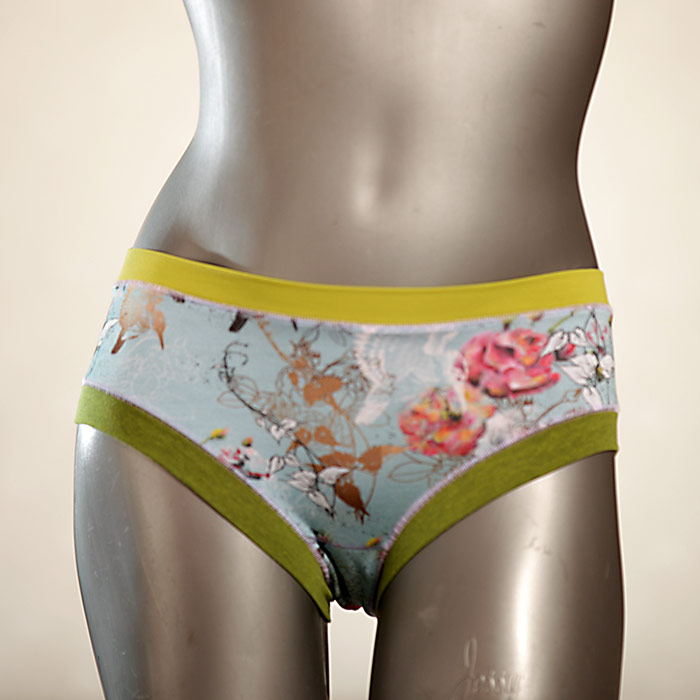  besondere bunte fetzige Panty - Slip - Unterhose aus Biobaumwolle für Damen thumbnail
