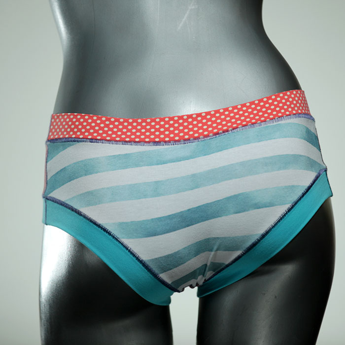 farbige bunte attraktive günstige Panty aus Biobaumwolle, Unterwäsche für Damen