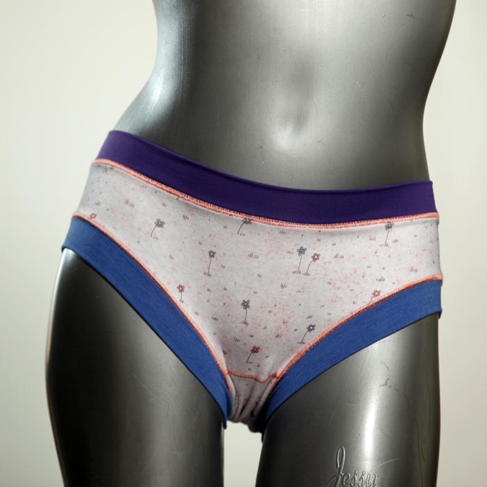 farbige bunte schöne bequeme Panty aus Biobaumwolle, Unterwäsche für Damen